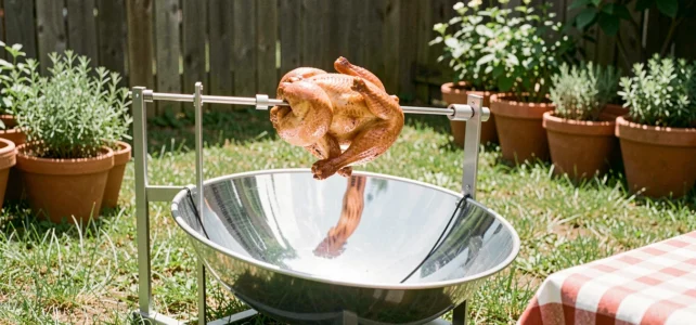 Adoptez le barbecue écologique : le tourne-broche solaire pour des repas conviviaux Adoptez le barbecue écologique : le tourne-broche solaire pour des repas conviviaux